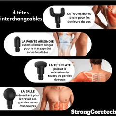 Appareils de massage électriques Pistolet de massage musculaire | Boutique yoga | Yogshi