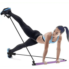 Barres de traction et de tirage Barre avec bande résistance pilâtes | Boutique yoga | Yogshi