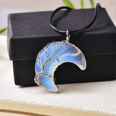 Colliers Collier pendentif lunaire | Boutique yoga | Yogshi