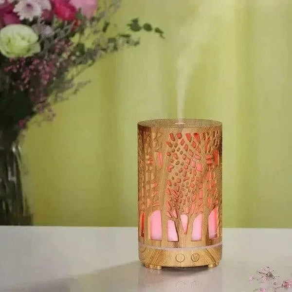 Diffuseurs à huile et chauffe-bougies Diffuseur huile essentielle LED | Boutique yoga | Yogshi