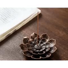 Portes-encens Brûleur d'encens fleur lotus | Boutique yoga | Yogshi