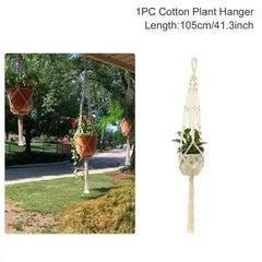 Pots et cache-pots Pot de support plante macramé | Boutique yoga | Yogshi