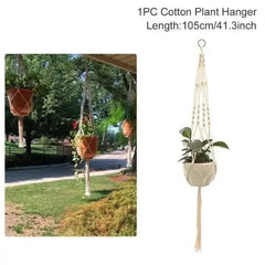 Pots et cache-pots Pot de support plante macramé | Boutique yoga | Yogshi