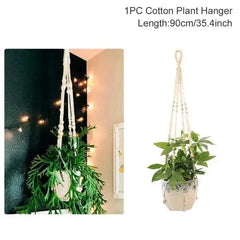 Pots et cache-pots Pot de support plante macramé | Boutique yoga | Yogshi