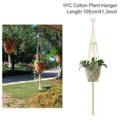 Pots et cache-pots Pot de support plante macramé | Boutique yoga | Yogshi