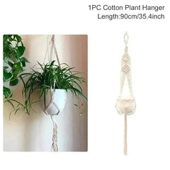 Pots et cache-pots Pot de support plante macramé | Boutique yoga | Yogshi