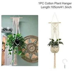 Pots et cache-pots Pot de support plante macramé | Boutique yoga | Yogshi